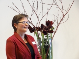 Anke Hamacher Erbguth eröffnet die Tagung