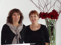 Marina Müller mit Sigrid Braxmaier Danquart von der Vorbereitungsgruppe